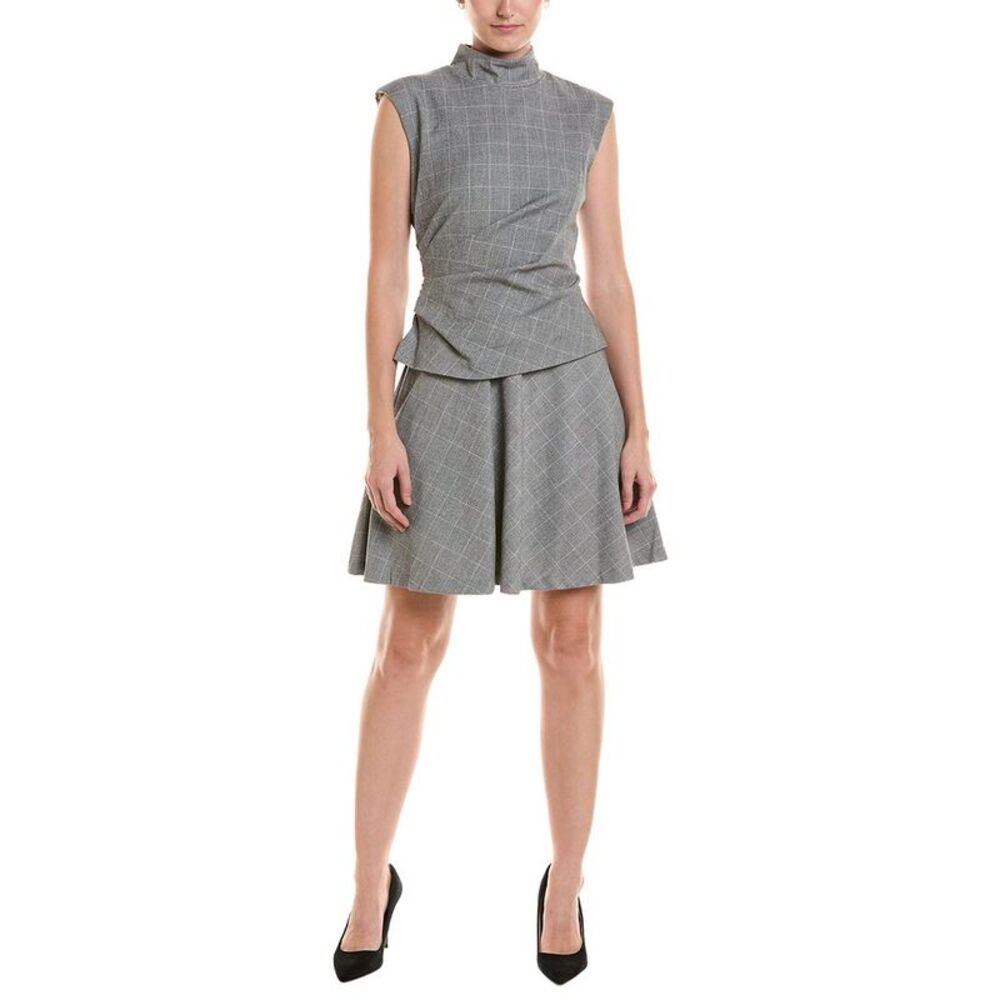Taylor Womens Mini Dress, Gray
